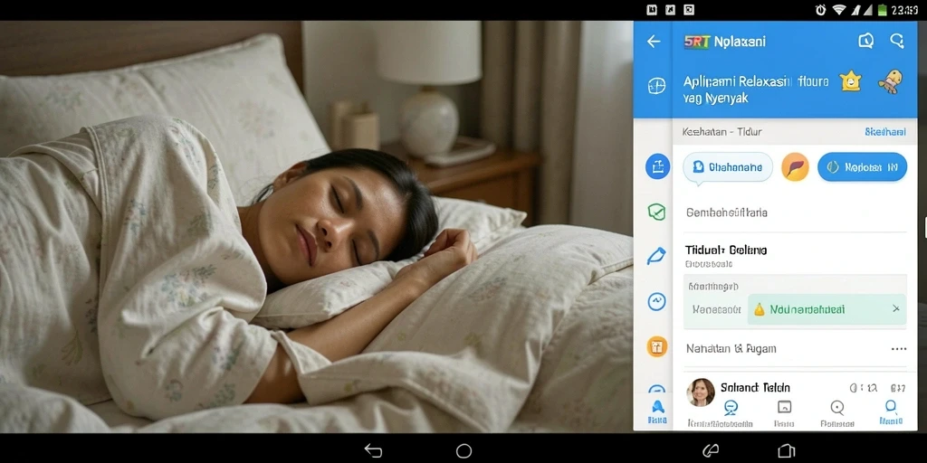 Antarmuka 5RT yang sederhana dan intuitif untuk tidur yang lebih baik.