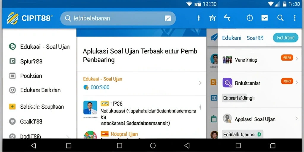 Tampilan antarmuka aplikasi CIPIT88 yang user-friendly.