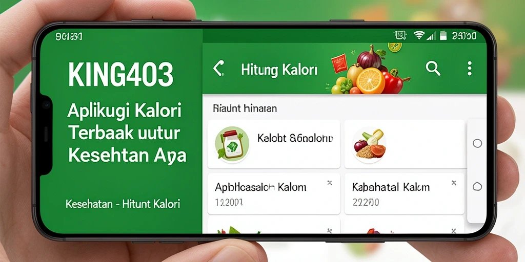 Tampilan antarmuka KING403 yang sederhana dan fungsional.